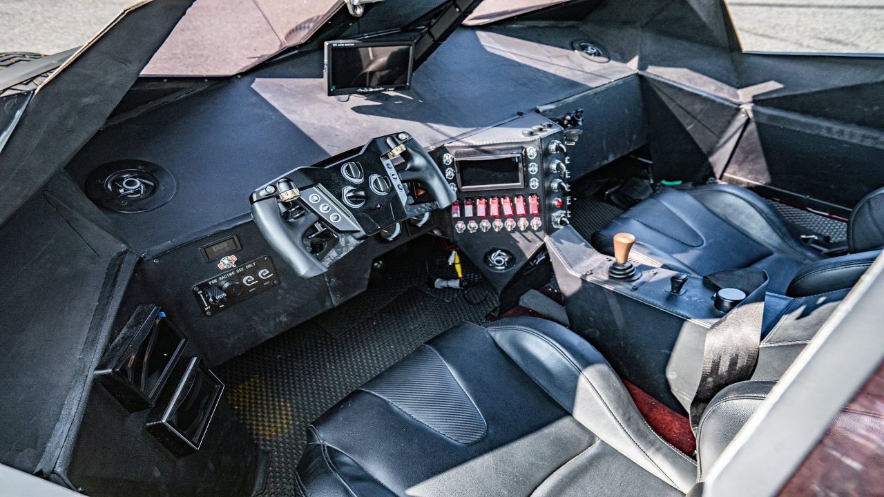 tumbler Batmobile replica cabin