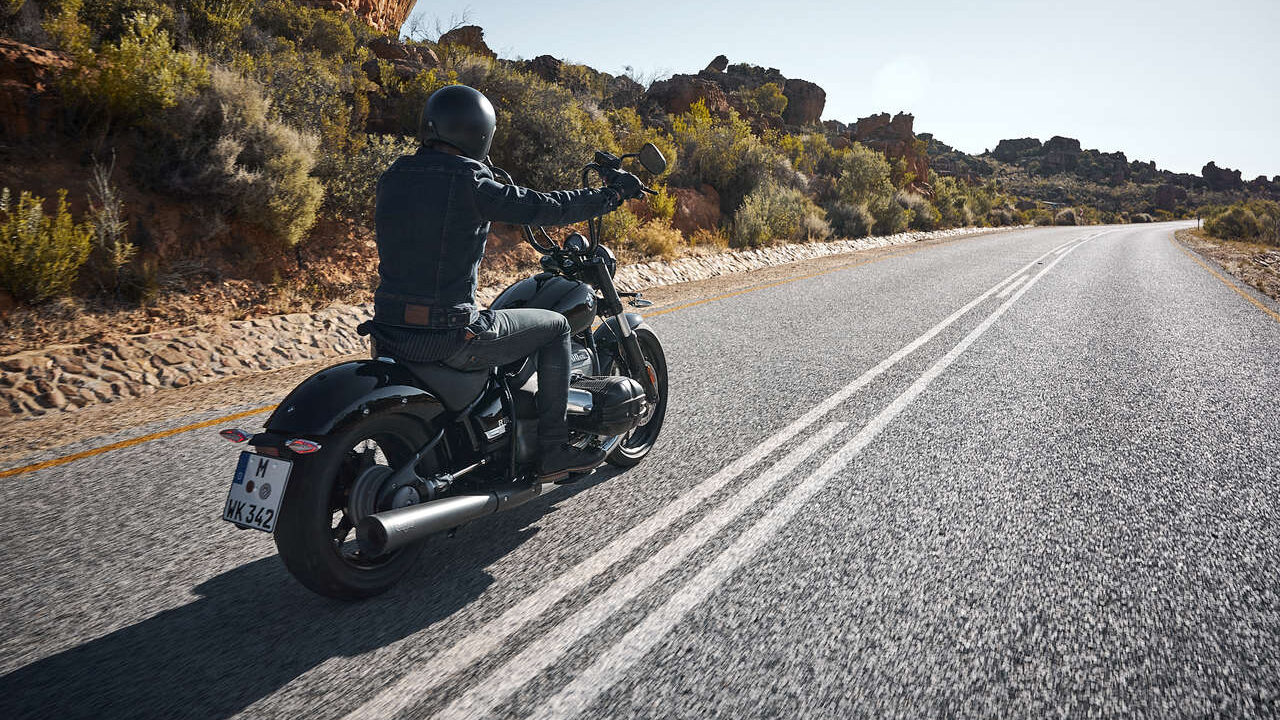 BMW R18 on the open road