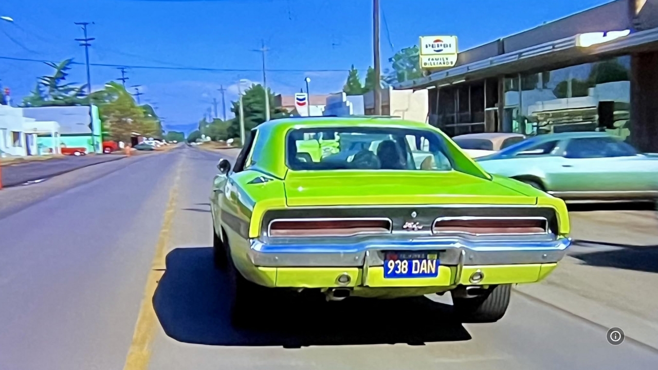 Green Dodge Dirty Mary Crazy Larry
