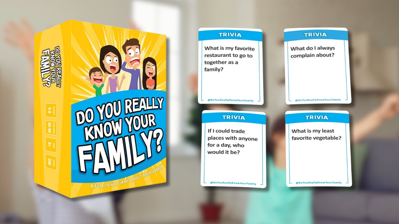Do You Really Know Your Family? tabletop game.