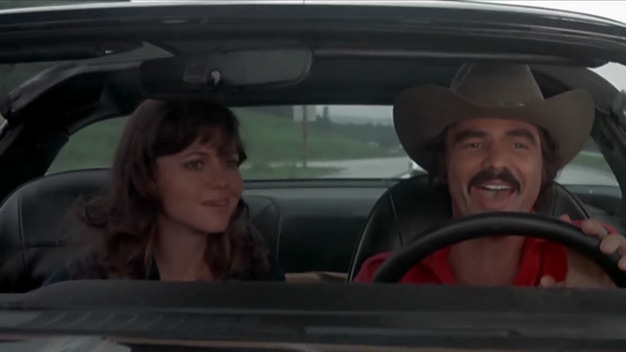 Burt Reynolds in Smokey and the Bandit.